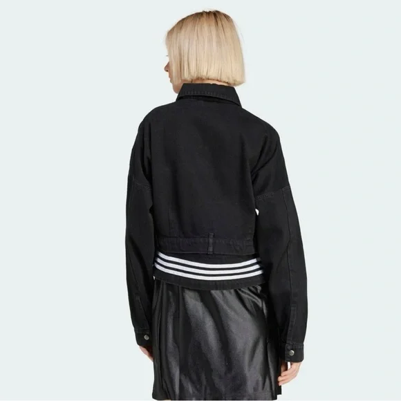 Adidas Adibreak Denim Two-In-One Track Top NWT - Picture 2 of 8